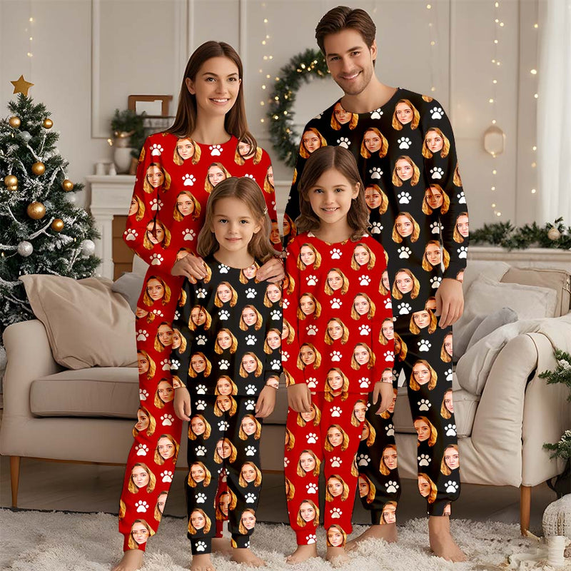 Custom Pajamas Meme Face, Custom Pajamas Family, Custom Face Pajamas, Funny Pajamas family, Matching Pajamas Gifts, Christmas Pajamas