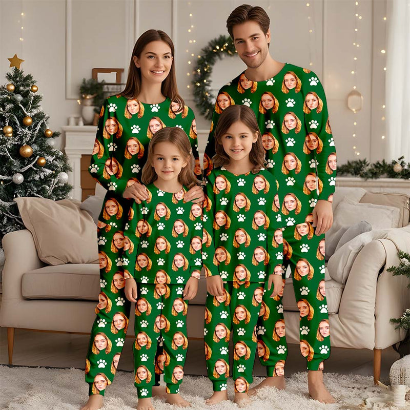 Custom Pajamas Meme Face, Custom Pajamas Family, Custom Face Pajamas, Funny Pajamas family, Matching Pajamas Gifts, Christmas Pajamas