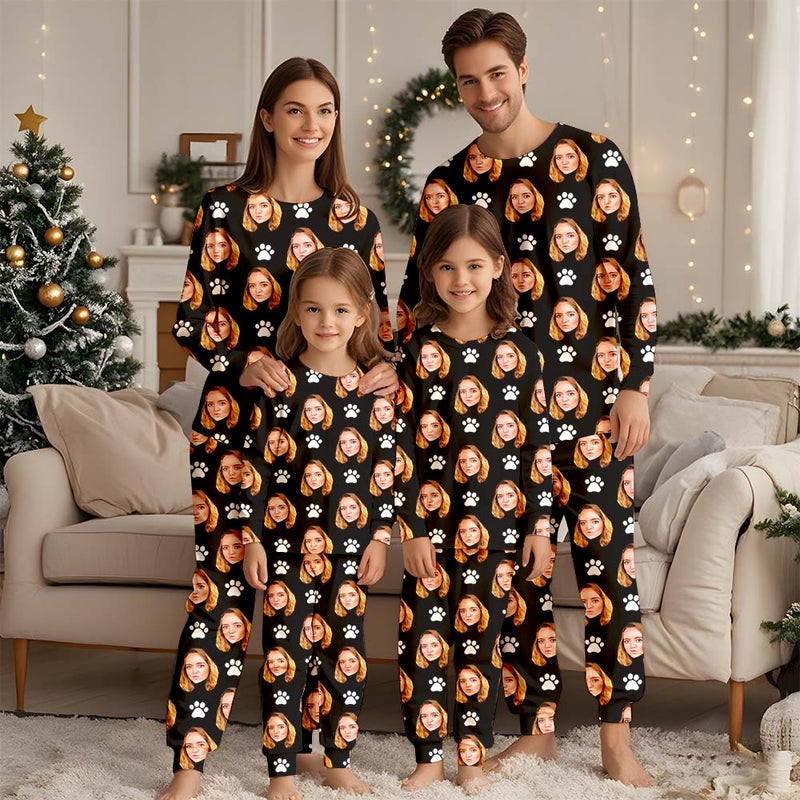 Custom Pajamas Meme Face, Custom Pajamas Family, Custom Face Pajamas, Funny Pajamas family, Matching Pajamas Gifts, Christmas Pajamas