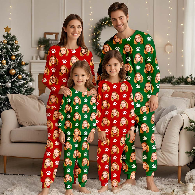 Custom Pajamas Meme Face, Custom Pajamas Family, Custom Face Pajamas, Funny Pajamas family, Matching Pajamas Gifts, Christmas Pajamas