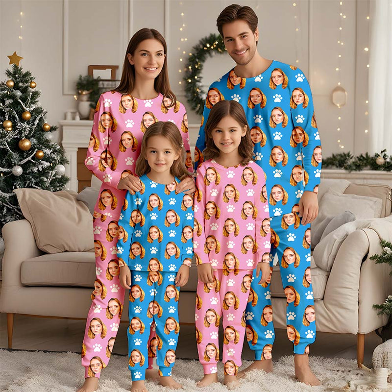 Custom Pajamas Meme Face, Custom Pajamas Family, Custom Face Pajamas, Funny Pajamas family, Matching Pajamas Gifts, Christmas Pajamas