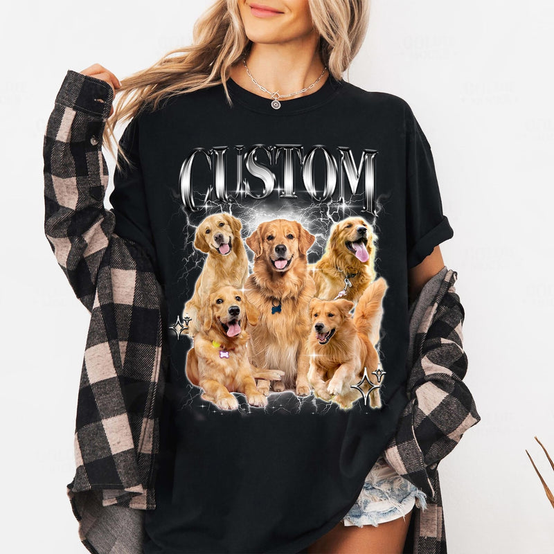 Custom Dog Shirt, Custom Pet Shirt, Personalized Pet Shirt, Custom Bootleg Dog mom Shirt, Retro Dog Shirt, Custom Cat Shirt, Bootleg Rap Dog