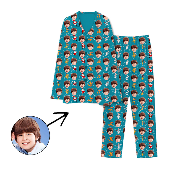 Custom Photo Pajamas Santa Dancing – photo pajamas