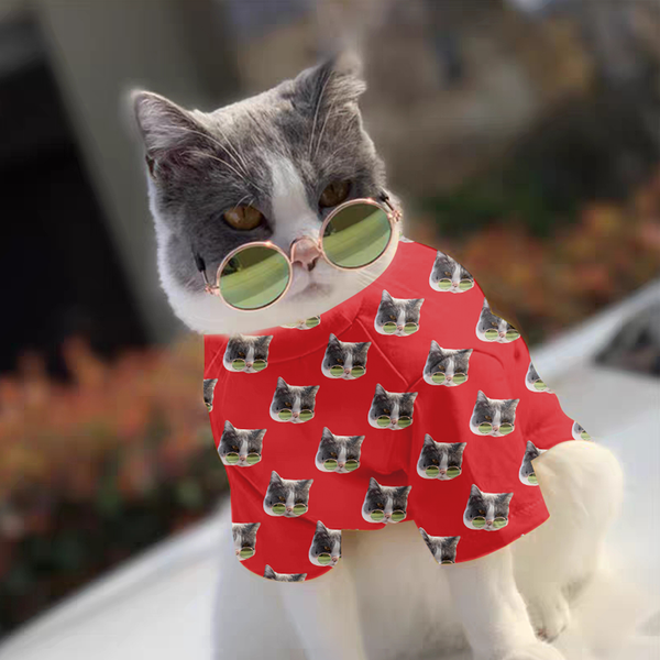 Custom Cat Pajamas I Love My Cat – photo pajamas