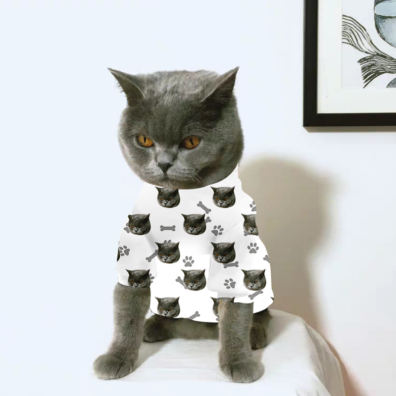 Custom Cat Pajamas I Love My Cat