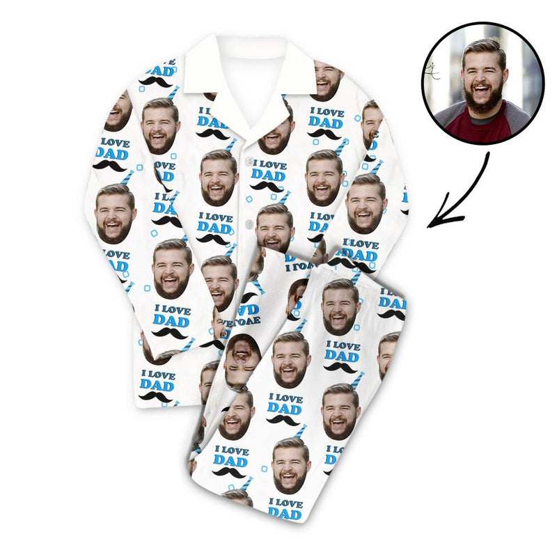 Custom Photo Pajamas Pants For Men Best Step-Dad Father's Day Gifts