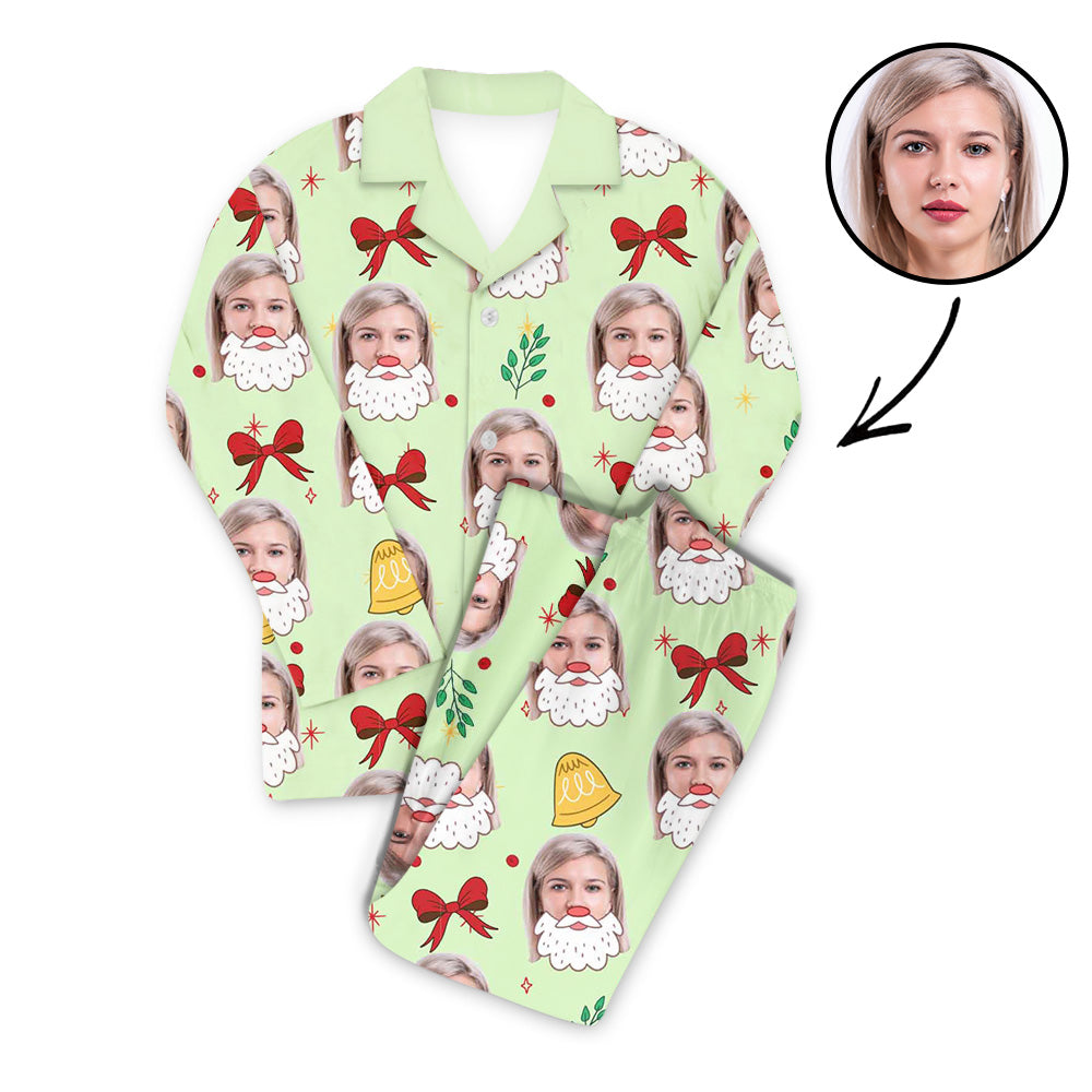 Custom Photo Pajamas Set Unisex Lovely You For Christmas