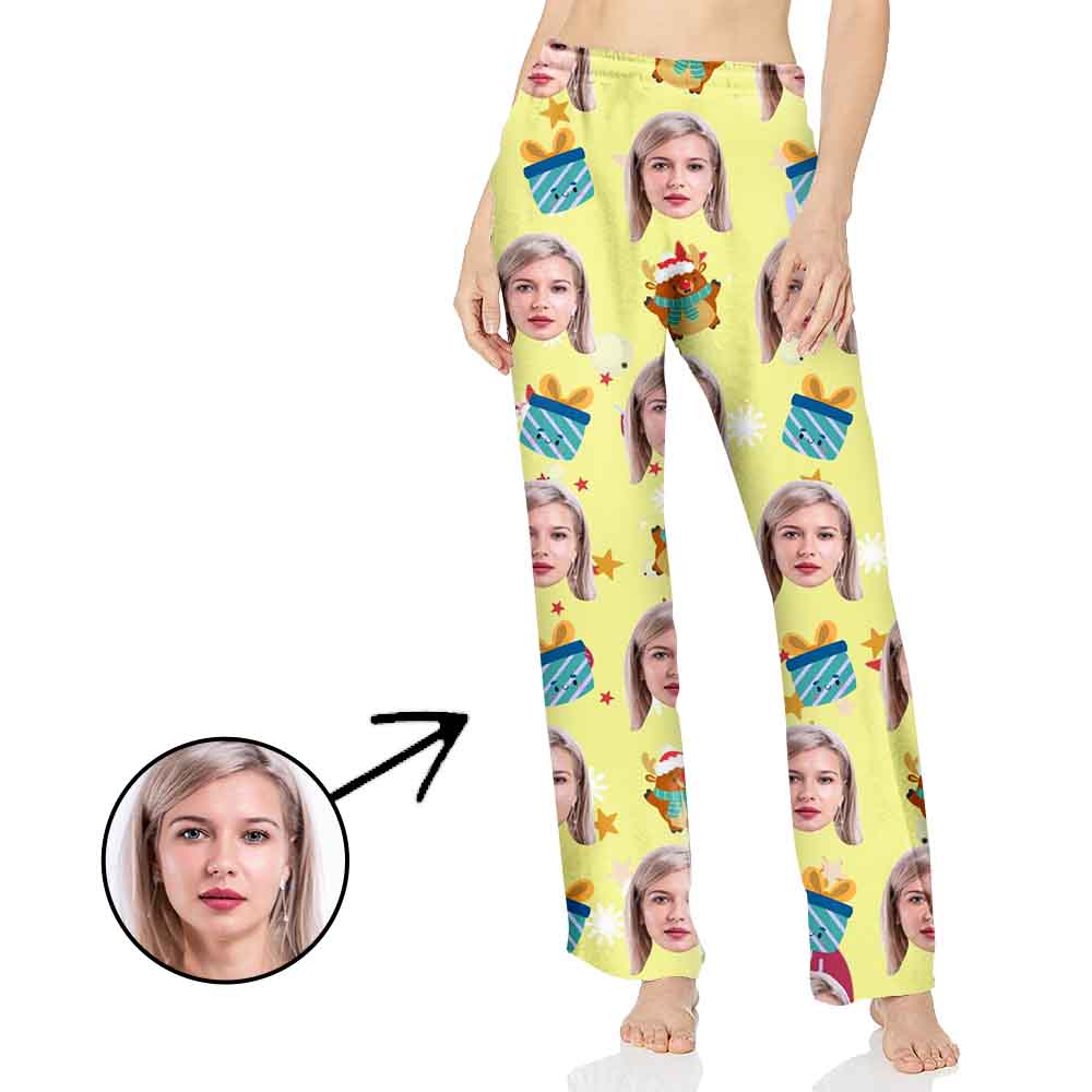 Custom Photo Pajamas Pants For Women Lovely Gift